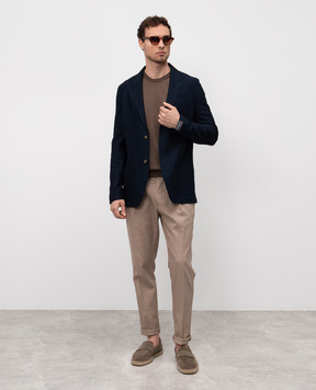 Cashmere&Whiskey Коричневая футболка MB003