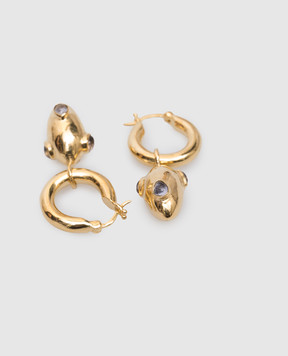Shyla Золотые серьги с позолотой 22 карат. CRESSIDAEARRINGS