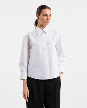 Jil Sander Біла сорочка прямого крою J02DL0205J45002