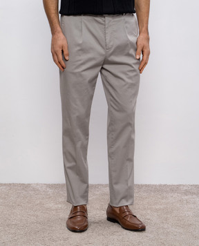 Brunello Cucinelli Сірі штани M289LE1450