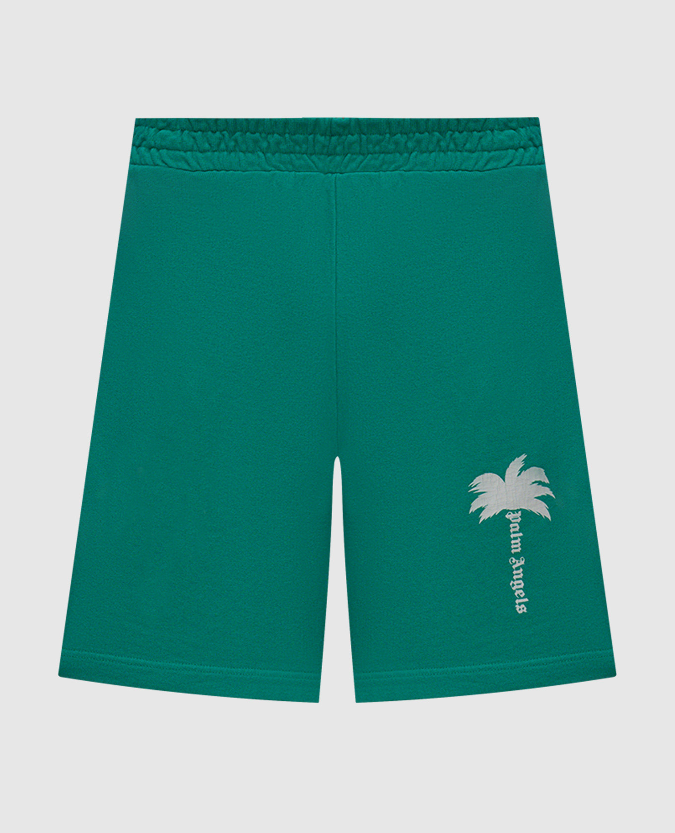 

Зеленые шорты с принтом логотипа Palm, Зеленый, Шорты