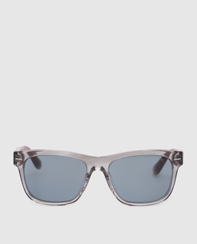 Brunello Cucinelli Серые очки с логотипом MOCMULTS03