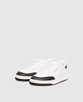 Saint Laurent Білі шкіряні кросівки SL/61 84553700NI0