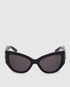 Balenciaga Черные очки Bossy с кристаллами 773493T0041