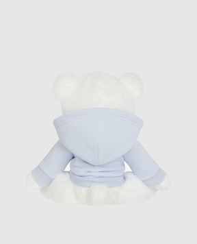 Givenchy Детская белая мягкая игрушка мишка с логотипом H30518