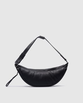 PROENZA SCHOULER Черная кожаная сумка с принтом логотипа WB221010LT0001