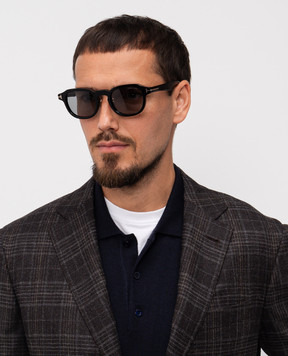 Tom Ford Чорні сонцезахисні окуляри FT1230D