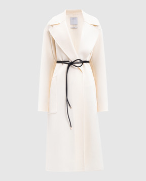 Max Mara Sportmax Бежевое пальто ABATE из шерсти ABATE
