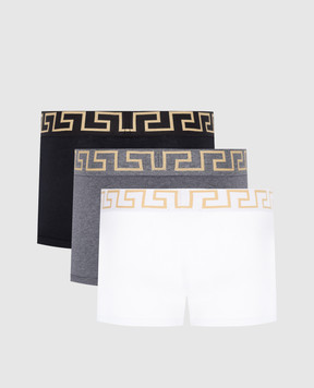 Versace Набір трусів-боксерів з логотипом Medusa AU103261A10011