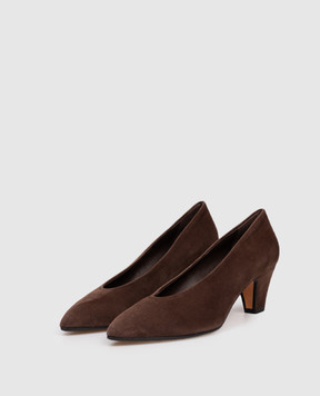 Bally Коричневые замшевые туфли Alva WP551ACP039