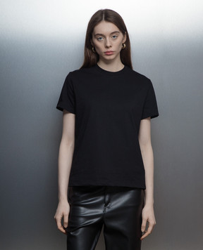 WARDROBE.NYC Черная футболка прямого кроя W1001R05
