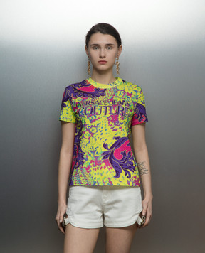 Versace Jeans Couture Футболка з принтом Animalier 76HAH6P3JS350