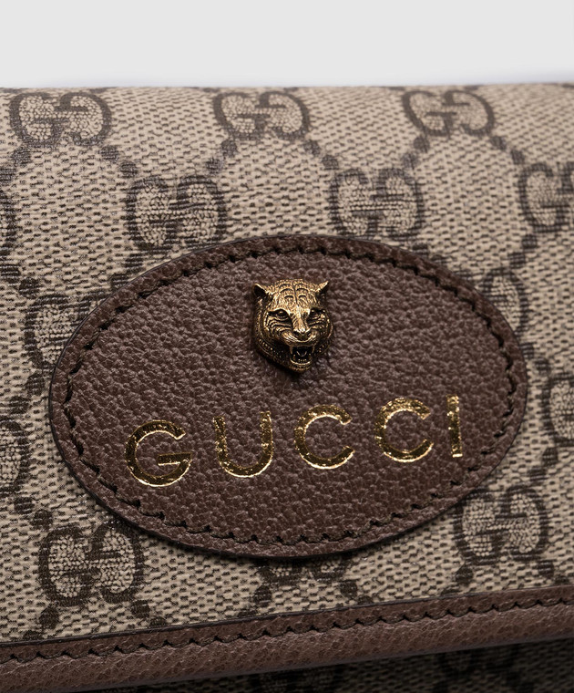 Gucci Бежевая поясная сумка NEO VINTAGE GG SUPREME 4939309C2VTsh изображение 4