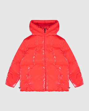 Moncler ENFANT Детский пуховик с нашивкой логотипа. 1A00088596T21214