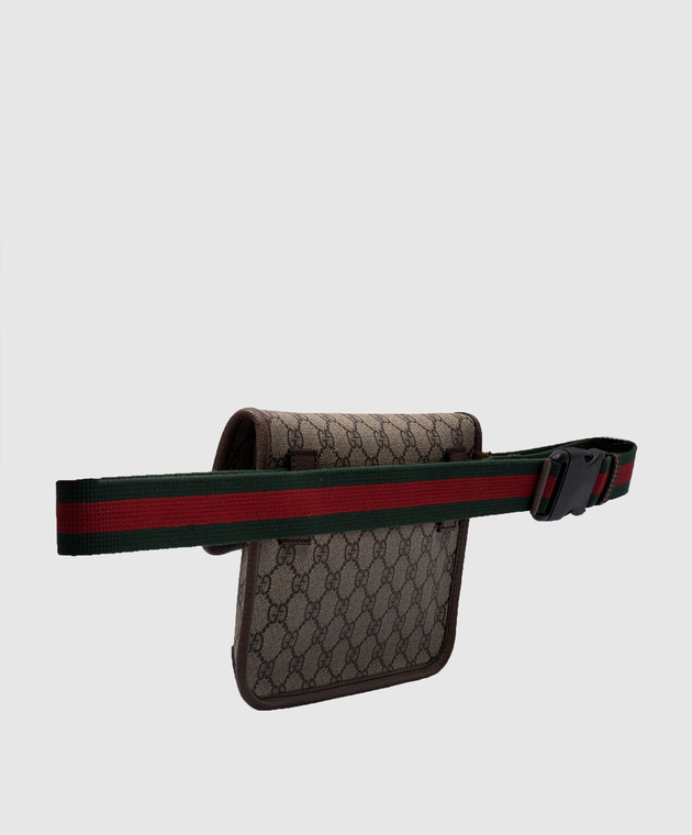 Gucci Бежевая поясная сумка NEO VINTAGE GG SUPREME 4939309C2VTsh изображение 3