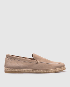 Pini Parma Бежевые замшевые эспадрильи SHOESPBEIGE