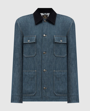 Loro Piana Синяя джинсовая куртка FAP1766