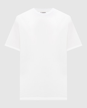 Jil Sander Біла футболка з логотипом J01GC0105J45051
