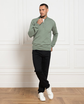 Cashmere&Whiskey Зелений джемпер з кашеміра MU8661312341R46XL