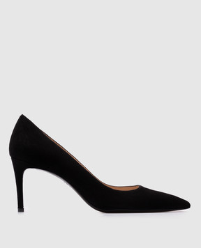 Stuart Weitzman Черные туфли замшевые POWER SK327
