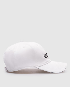 Vetements Біла кепка з вишивкою логотипа UA66CA120W