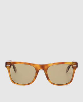 Brunello Cucinelli Коричневые солнцезащитные очки MOCSTEMS05
