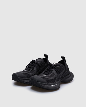 Balenciaga Черные кроссовки Circuit с логотипом 793944WFLGY
