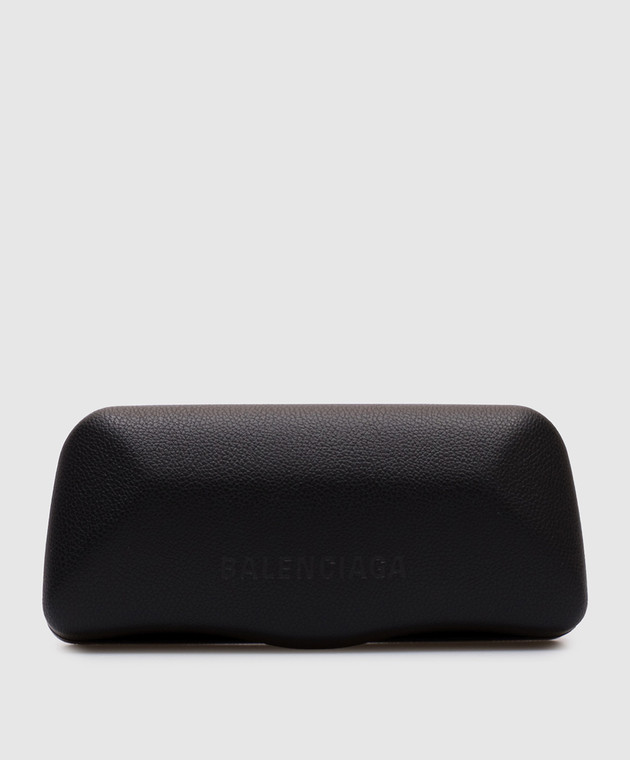 Balenciaga Черные очки Turbo Rectangle с зеркальным эффектом 830305T0007m изображение 5