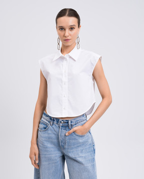 Alexander Wang Белый топ с цепочкой 1WC3251132