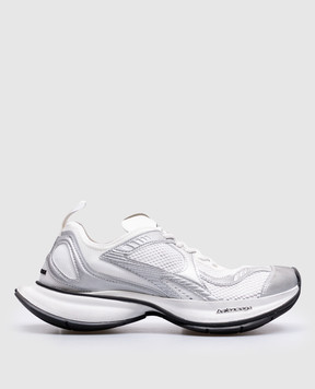 Balenciaga Белые кроссовки Circuit с логотипом 793944WFLGY