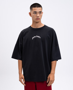 Palm Angels Чорна футболка PMAA10BF25JER001