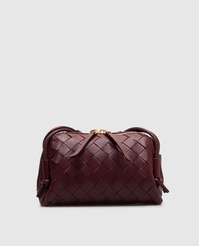 Bottega Veneta Бордова шкіряна сумка 794258VCPP1