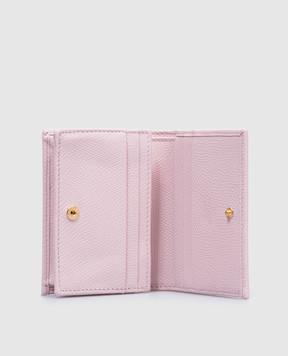 Valentino Розовый кожаный портмоне с логотипом 6W2P0AJ3SNP