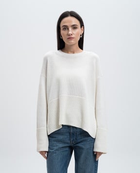 Dondup Білий светр з вовни DT276M00796D002