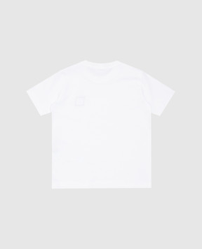 Stone Island Дитяча біла футболка з логотипом K1S162100002S004768