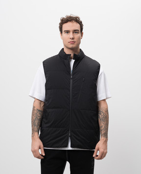 Moncler Черный пуховый жилет Gork J20911A00054597WI