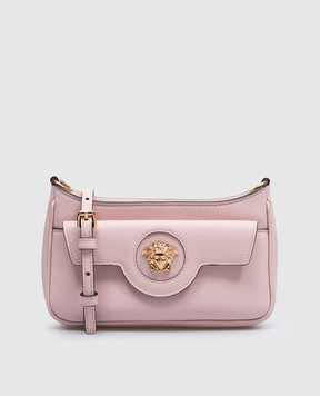 Versace Рожева шкіряна сумка крос-боді La Medusa 1017739DVIT2T
