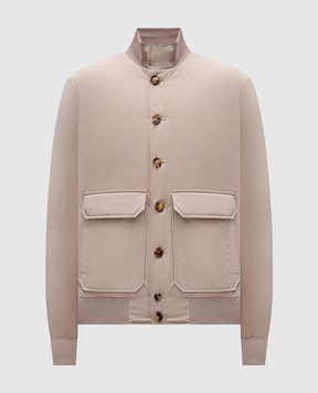 Brunello Cucinelli Бежевая куртка MD4796513