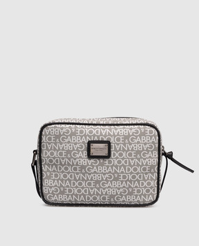 Dolce&Gabbana Дитяча сіра сумка з логотипом EM0145AB189