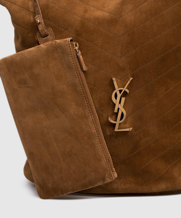 Saint Laurent - Коричневая замшевая сумка NIKI 8443461U807 купить