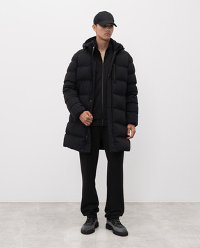 Woolrich Чорні джогери з логотипом CFWOTR2000MRUT5195