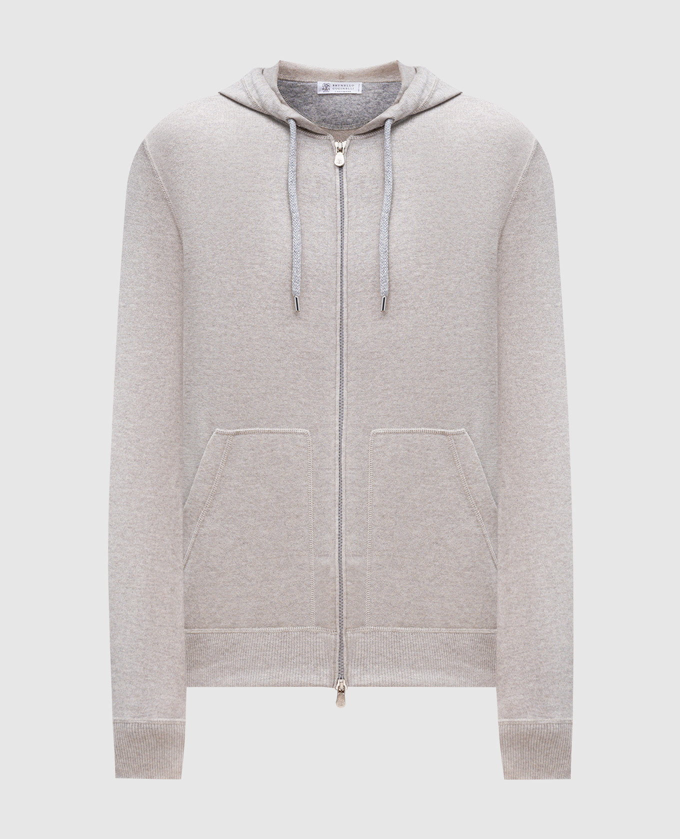 

Бежевая спортивная куртка из кашемира, Бежевый, Спортивные куртки