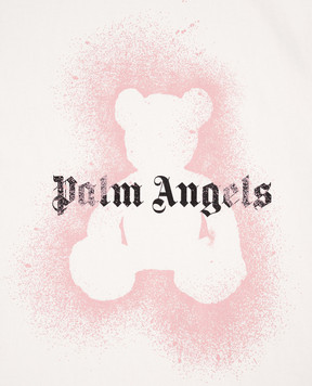 Palm Angels Дитяча біла футболка з принтом PGAA002F25JER00A12+