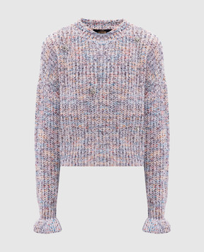 Twinset Светр з вовною з кристалами 252AP3062