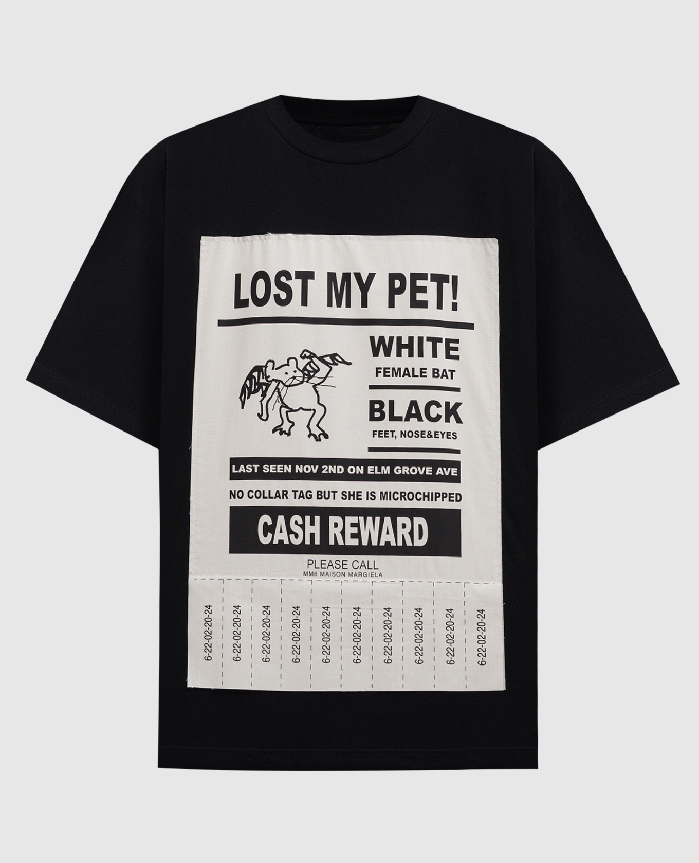 

Черная футболка Lost pet, Черный, Футболки