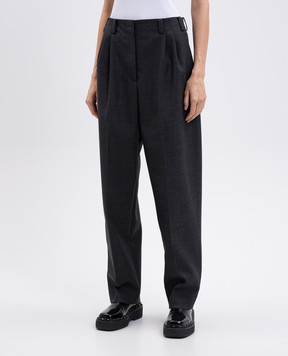Givenchy Сірі штани з вовни BW516Z14FU