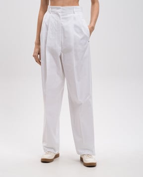 Max Mara Sportmax Білі штани LEONE LEONE