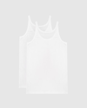 Dolce&Gabbana Дитячий набір білих майок L4J702ON00H