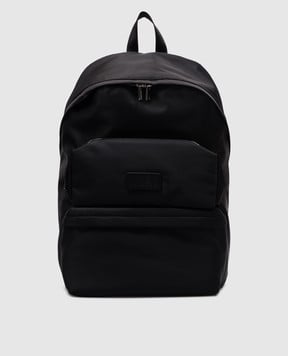 Maison Margiela MM6 Чорний рюкзак з патчем логотипа SB5WA0006P6416