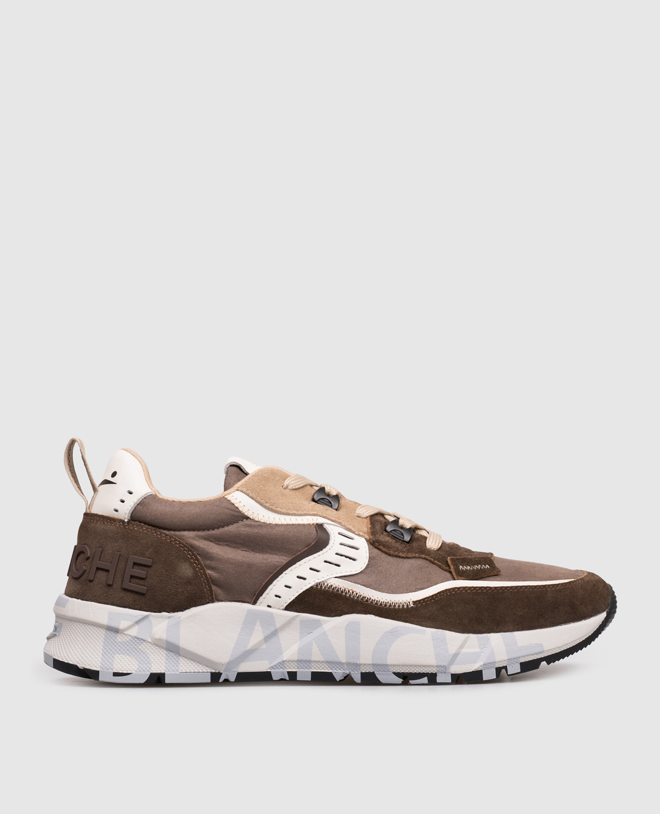 

Коричневые комбинированные кроссовки CLUB01, Коричневый, Кроссовки